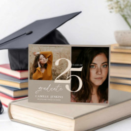 卒業スタイリッシュクラス2025パーティー 招待状