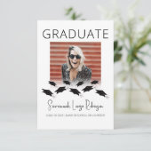 卒業スタイリッシュ会 招待状 (スタンド正面)