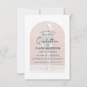 卒業スタイリッシュ会 招待状 (裏面)