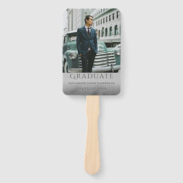 卒業スタイリッシュ写真 ハンドファン