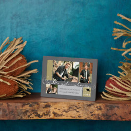 卒業スタイリッシュ巻第3号写真卒業イーゼル フォトプラーク