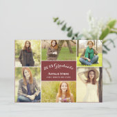 卒業スタイリッシュ招待状発表 招待状 (スタンド正面)