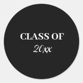 卒業ステッカー20xx ラウンドシール (正面)