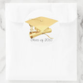 卒業ステッカー ラウンドシール (バッグ)