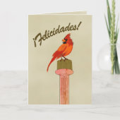 卒業スペインの カード (正面)