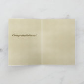 卒業スペインの カード (内部)