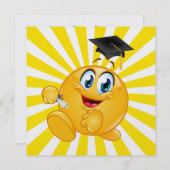 卒業スマイル招待状- SRF 招待状 (正面/裏面)