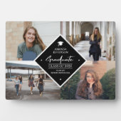 卒業スモダンクリプトエレガント4フォトコラージュ フォトプラーク (正面)