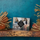 卒業スモダンクリプトエレガント4フォトコラージュ フォトプラーク (側面)