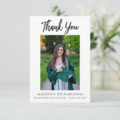 卒業スモダンクリプト2写真サンキューカード 招待状 (スタンド正面)