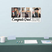 卒業スモダンクリプト3写真コラージュ 横断幕 (トレードショー)