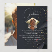 卒業ソンIグレー 案内状 (正面/裏面)