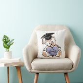 卒業テディベア装飾用クッション クッション (椅子)