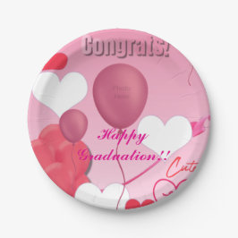 卒業テーマ ペーパープレート