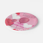 卒業テーマ ペーパープレート (アングル)