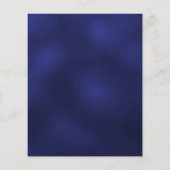 卒業ネイビーブルーホワイト2024予算の招待状 チラシ (裏面)