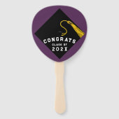 卒業ノベルティ ハンドファン (裏面)