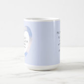 卒業バイブル聖句クリスチャン信仰ブルースカイ コーヒーマグカップ (中央)