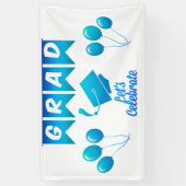 卒業バナー 横断幕 (縦)