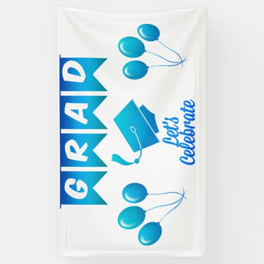 卒業バナー 横断幕 (縦)