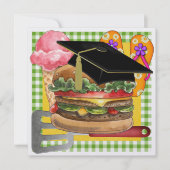 卒業バーベキュー！SRF 招待状 (正面)