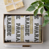 卒業パレードでドライブする 薄葉紙 (ギフト)