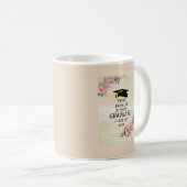 卒業パーソナライズされたことわざ コーヒーマグカップ (正面右)