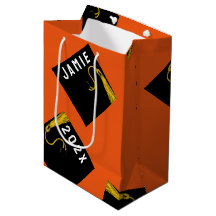 卒業パーソナライズされたオレンジ