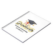 卒業パーソナライズされたギフト – 2025年クラス ノートブック (左側)