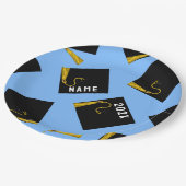 卒業パーソナライズされたパーティ紙プレート ペーパープレート (アングル)