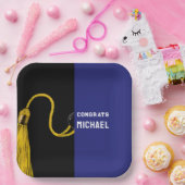 卒業パーソナライズされたパーティ紙プレート ペーパープレート (パーティー)