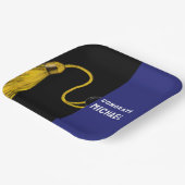 卒業パーソナライズされたパーティ紙プレート ペーパープレート (傾斜あり)