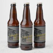 卒業パーソナライズされたボトルラベル ビールラベル (ボトル)