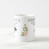 卒業パーソナライズされたマグギフト コーヒーマグカップ (中央)