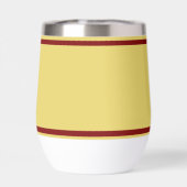 卒業パーソナライズされたマルーンと金ゴールドキャップ (背面)