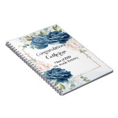 卒業パーソナライズされたメモブック ノートブック (右側)