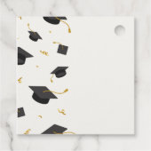 卒業パーソナライズされた会 フェイバータグ (裏面)