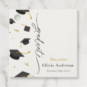 卒業パーソナライズされた会 フェイバータグ (正面)