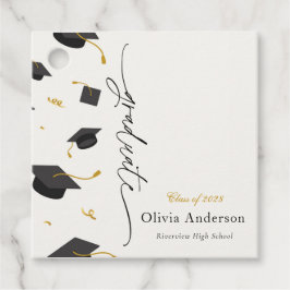 卒業パーソナライズされた会 フェイバータグ