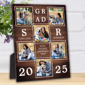 卒業パーソナライズされた写真木造 フォトプラーク