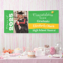 卒業パーソナライズされた写真、名前