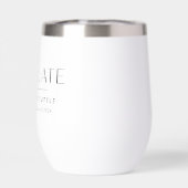 卒業パーソナライズされた学名と年の最小値 (背面)