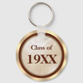 卒業パーソナライズされた学級懇親会 キーホルダー (裏面)