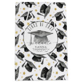 卒業パーソナライズされた抱き枕卒業パーティー ミディアムペーパーバッグ (正面)