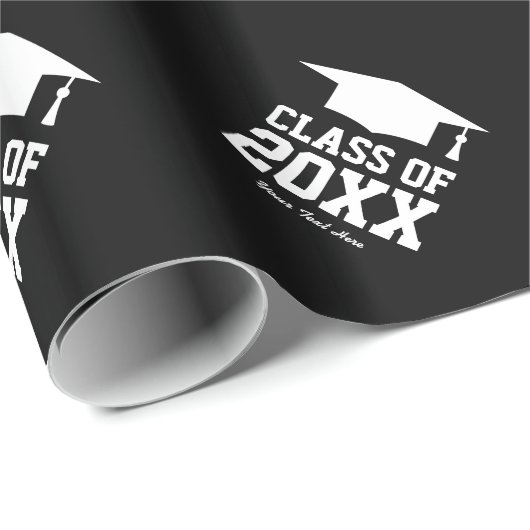 卒業パーソナライズされた紙の包装 ラッピングペーパー (ロールコーナー)