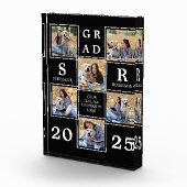 卒業パーソナライズされた記念ユニーク校 フォトブロック (右)