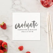 卒業パーソナライズされた スタンダードカクテルナプキン (インサイチュ)