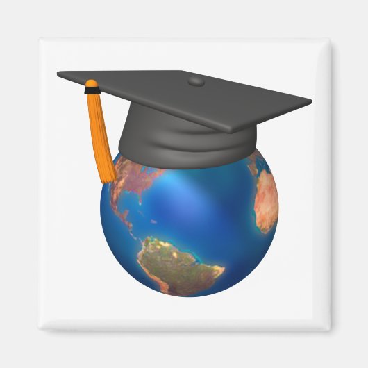 卒業パーソナライズされた マグネット (正面)