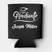 卒業パーソナライズされた 缶クーラー (正面)