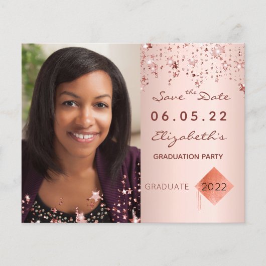 卒業パーティの日付バラ予算の保存 (正面)